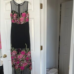 Lovely embroidered gown